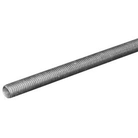 1ft 1"-8 X 12" Long Zinc Plated Threaded Rod All Thread  New Open Box 10 Pack